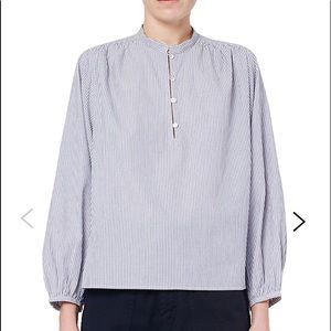 NWT Vanessa Bruno pinstripe blouse
